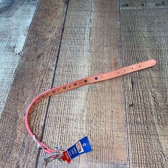 Pink studded spiked leather collar petco 
Size 16” - Picture 6 of 7